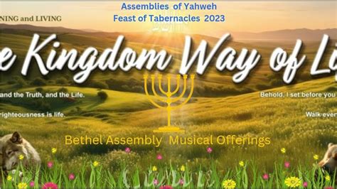 Assemblies Of Yahwehfeast Of Tabernacles Special Offerings Bethel