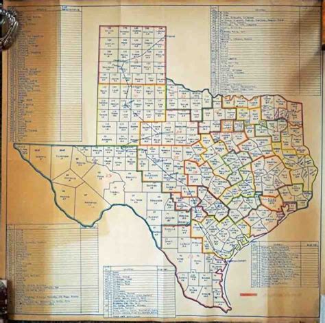 [Map of Texas Senatorial Districts] - High Ridge Books, Inc.