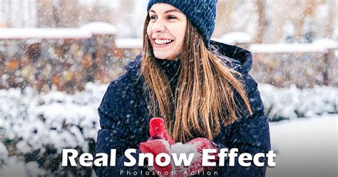 Real Snow Effect Photoshop Actions, Actions and Presets Including: real ...