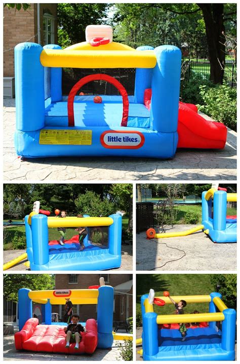 Like Tikes Junior Sports N Slide Bouncer Review And Giveaway Jr