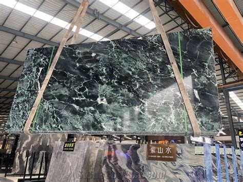 Polished Verde Antico Marble Slabs For Wall Tiles From China