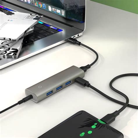 Rocketek 5 IN 1 Type C USB Hub Rocketeck