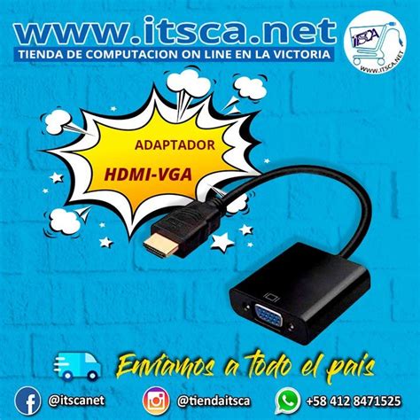 Itsca Its C A Adaptador Hdmi A Vga