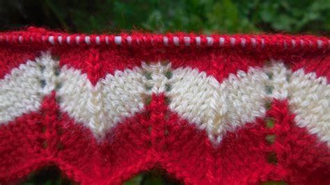 Zig-Zag Knitting Pattern # 45 - YouTube