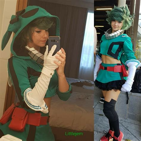 Cosplay Deku Izuku Midoriya Cosplay, Genderbent Cosplay, Deku Cosplay, Cosplay Anime, Cute ...