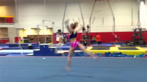 Madison Preston Level 10 Floor Jumps Youtube