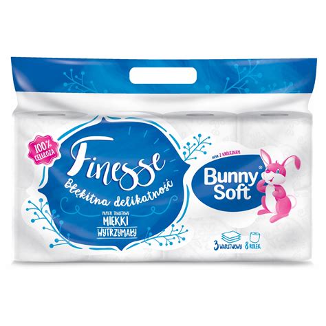 Papier Toaletowy Bia Y Bunny Soft Warstwowy Szt Pt Cena Opinie