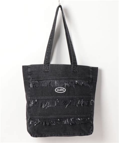 X Girl（エックスガール）の「【x Girl エックスガール】 Denim Tote Bag（トートバッグ）」 Wear