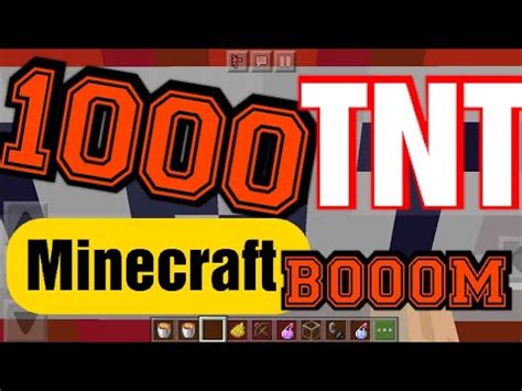 Boom Exploding Tnt In Minecraft Youtube