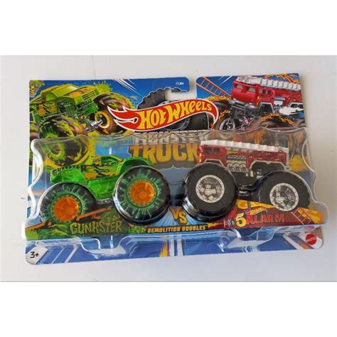 Hot Wheels Monster Trucks Gunkster X Alarm Shopee Brasil
