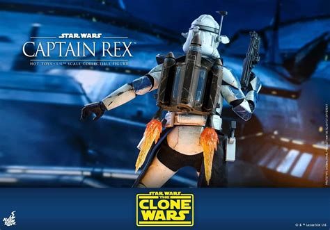Star Wars The Clone Wars Captain Rex Collectible Hot Toys Figure Coming Soon What S On Disney