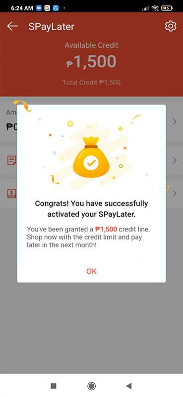 SPayLater: How to Activate and Get an Installment Loan via Shopee