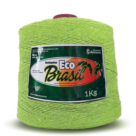 Barbante Eco Brasil Soberano Kg Fio Verde Lim O Carmenn