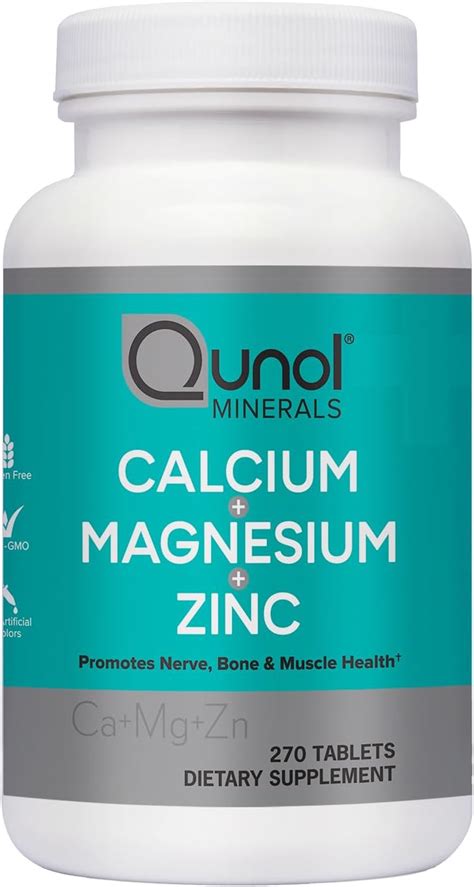 Nature’s Way Calcium Magnesium Zinc Bone Health And Muscle Function With Calcium