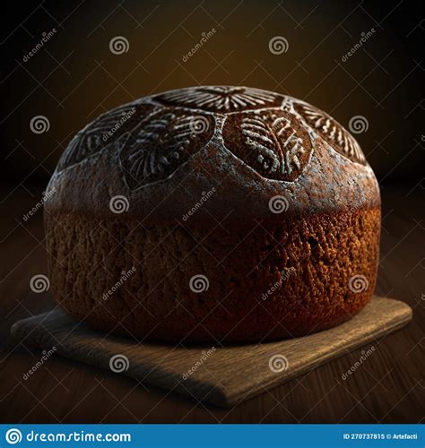 El Pan De Centeno Ruso Tradicional O El Pan De Borodinsky Son Una