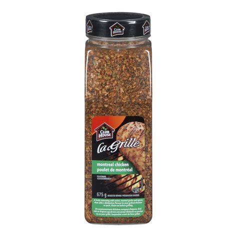 Club House La Grille Montreal Chicken Seasoning 675 Gram Amazonca