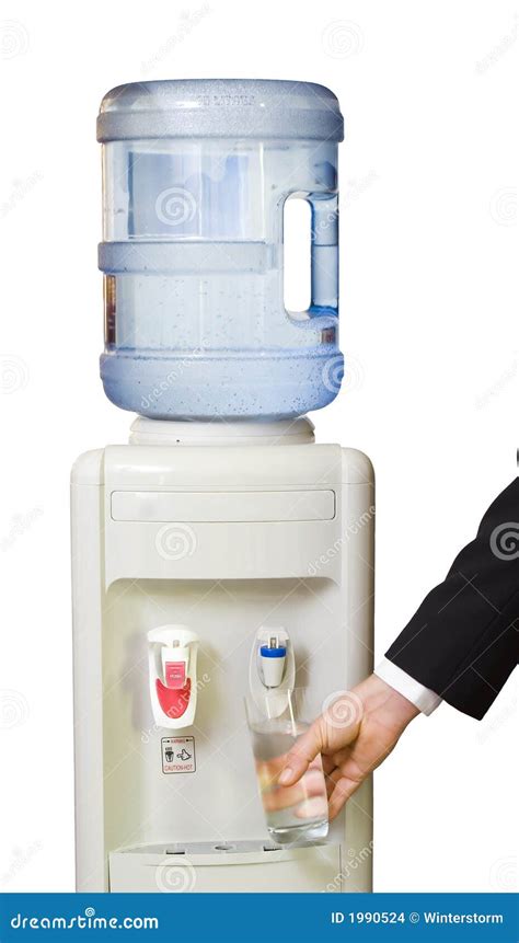 Office Water Cooler Stock Photo Image Of Business Refreshing 1990524