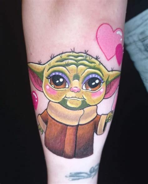 101 Best Baby Yoda Tattoo Designs You Need To See!