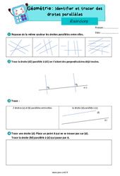 Droites Parall Les Cm Exercice Valuation R Vision Le On Pdf