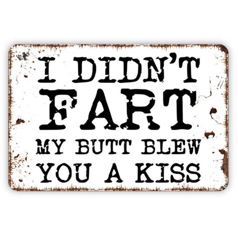 Fart Svg I Didn T Fart My Butt Blew You A Kiss Funny Svg Etsy