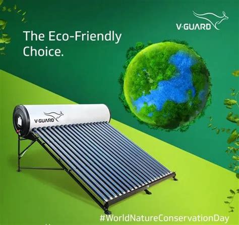 Win Hot Za Litres Solar Water Heater V Guard At Rs In Indore