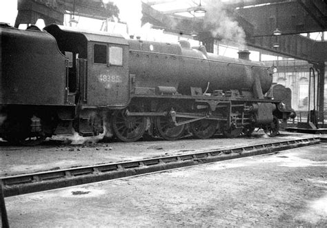 Saltley Shed Ex Lms F No Is Seen Blowing Off Steam