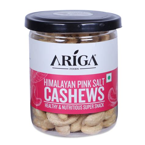 Buy Himalayan Pink Salted Cashews Premium Quality 200 Gm Online Ariga