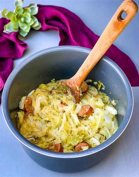 Quick And Easy Instant Pot Cabbage {video}