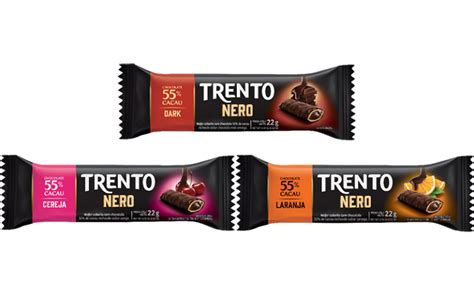 Trento lança linha exclusiva de chocolates alto teor de cacau