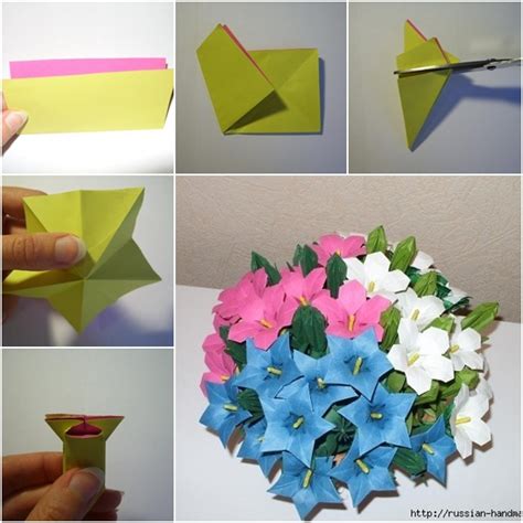 How To Make Origami Paper Flower Bouquet Best Flower Site