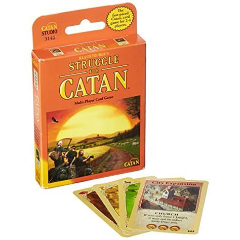 Struggle For Catan- Card Game - Monkey Mountain Toys & Games