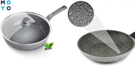 Сковородки с каменным покрытием – какой из 2-х видов лучше?