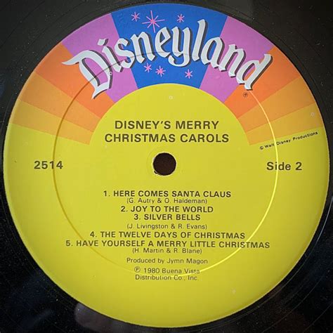 Disney S Merry Christmas Carols Von Mickey Mouse Donald Duck