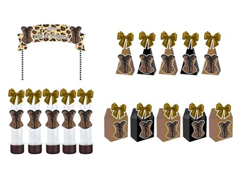 Festa Ch De Lingerie Oncinha Pe As Pessoas Conemilk Mercadolivre