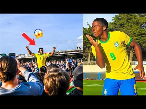 Endrick Chocou O Mundo Promessa Do Futebol Novo Pel Youtube