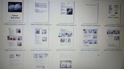 Crochet Pattern Boob Pillow Amigurumi Tittiy Pillow Diy Easy Etsy