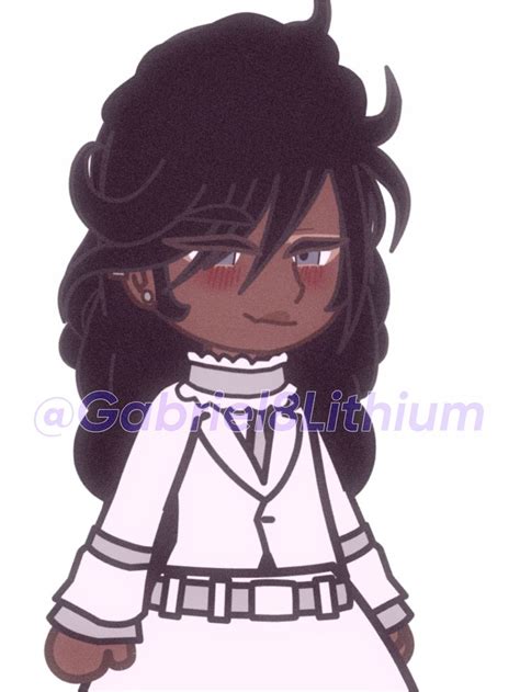 Long Curly Hairstyle In Gacha Club In 2023 Club Outfits Club Outfit