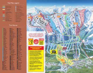 Kicking Horse Trail Map | MagicBus Tours