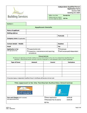 Fillable Online IQP application form v4 Fax Email Print - pdfFiller