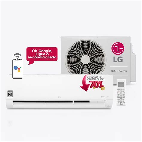 Ar Condicionado Split Lg Dual Inverter Voice Btus Quente Frio