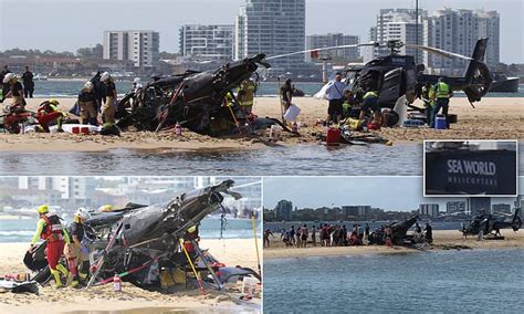 Helicopter crash; Seaworld, Gold Coast: Fears people died after ...