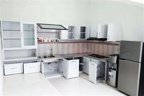 20 Ide Desain Kitchen Set Dapur Kreatif Griyarenov Web Id