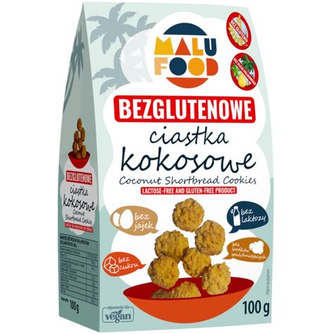 Ciastka Kruche Kokosowe Malu Food G Dobre Ceny Polski Sklepik