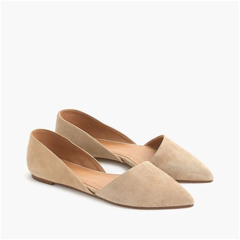 Factoryzoe Suede D Orsay Flats Dailymail