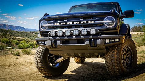 Baja Designs Bronco Fog Pocket Kit Peak Suspension