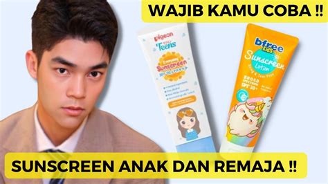 Cobain Sunscreen Anak Dan Remaja Sunscreen Pigeon Spf Dan Bfree