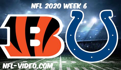 Cincinnati Bengals vs Indianapolis Colts Full Game & Highlights NFL ...