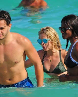 Emily Bett Rickards Wearing Tiny Green Bikini At The Beach Porn Pictures XXX Photos Sex Images