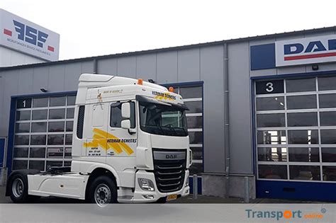 Transport Online Nieuwe Daf Xf Ft Voor Herman Denkers Transport