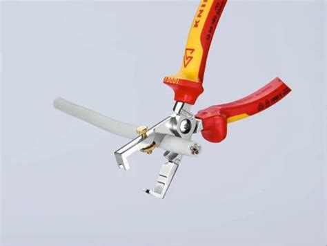 Knipex 13 66 180 T Strix Insulation Stripper With Cable Shears At